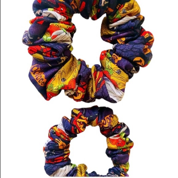 Homemade Cotton SCRUNCHIES- are made with love 🌟💖 - Picture 2 of 2